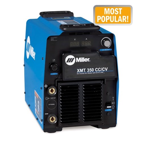 Miller® XMT® 350 CC/CV MIGRunner® with 20 Series Wire Feeder #951786 Full View